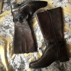 Eco brown riding boot